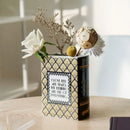 GobekUsa Hand-painted Flower Ceramic Vase - Home Decor