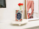 GobekUsa Hand-painted Flower Ceramic Vase - Home Decor