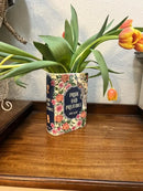 GobekUsa Hand-painted Flower Ceramic Vase - Home Decor
