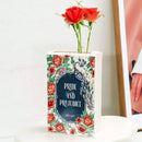 GobekUsa Hand-painted Flower Ceramic Vase - Home Decor