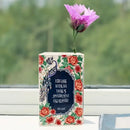 GobekUsa Hand-painted Flower Ceramic Vase - Home Decor