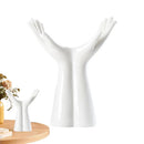 GobekUsa Hand Shaped Porcelain Flower Vase Home Decor