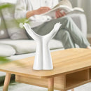 GobekUsa Hand Shaped Porcelain Flower Vase Home Decor