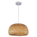 GobekUsa Hand-Woven Bamboo Lantern Pendant Light by Decorbites