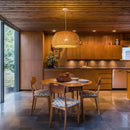 GobekUsa Hand-Woven Bamboo Lantern Pendant Light by Decorbites