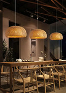 GobekUsa Hand-Woven Bamboo Pendant Light Chandelier by Decorbites