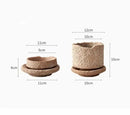 GobekUsa Handcrafted Ceramic Vase for Flowers