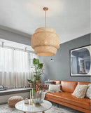 GobekUsa Handcrafted Chinese Bamboo Pendant Lamp by Decorbites