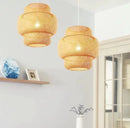 GobekUsa Handcrafted Chinese Bamboo Pendant Lamp by Decorbites