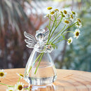 GobekUsa Handmade Angel Glass Vase - Home Decor