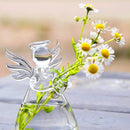 GobekUsa Handmade Angel Glass Vase - Home Decor