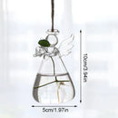 GobekUsa Handmade Angel Glass Vase - Home Decor