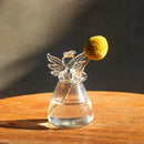 GobekUsa Handmade Angel Glass Vase - Home Decor