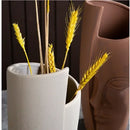 GobekUsa Handmade Ceramic Face Vase for Home Decor