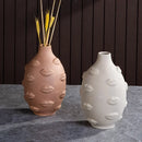 GobekUsa Handmade Ceramic Face Vase for Home Decor