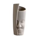 GobekUsa Handmade Ceramic Face Vase for Home Decor