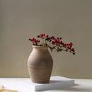 GobekUsa Handmade Ceramic Vase Retro Style Home Decoration