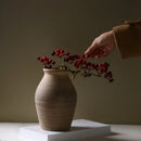 GobekUsa Handmade Ceramic Vase Retro Style Home Decoration
