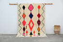 GobekUsa Handmade Moroccan Azilal Rug - 237x155 cm