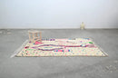GobekUsa Handmade Moroccan Azilal Rug - 241x140 cm