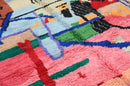GobekUsa Handmade Moroccan Azilal Rug - 244x147 cm