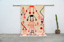 GobekUsa Handmade Moroccan Azilal Rug - 245x141cm