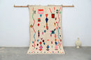 GobekUsa Handmade Moroccan Azilal Rug - 247x141 cm