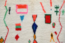 GobekUsa Handmade Moroccan Azilal Rug - 247x141 cm