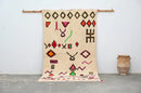 GobekUsa Handmade Moroccan Azilal Rug 247x146 cm