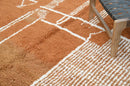 GobekUsa Handmade Moroccan Traditional Azilal Rug - 328x197cm