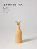GobekUsa Handmade Nordic Ceramic Flower Vase for Luxury Home