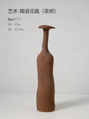 GobekUsa Handmade Nordic Ceramic Flower Vase for Luxury Home