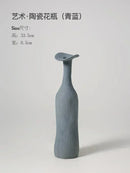 GobekUsa Handmade Nordic Ceramic Flower Vase for Luxury Home