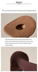 GobekUsa Handmade Nordic Ceramic Flower Vase for Luxury Home