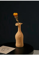GobekUsa Handmade Nordic Ceramic Flower Vase for Luxury Home