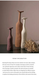 GobekUsa Handmade Nordic Ceramic Flower Vase for Luxury Home