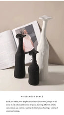 GobekUsa Handmade Nordic Ceramic Flower Vase for Luxury Home