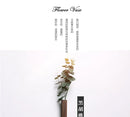 GobekUsa Handmade Nordic Wooden Wall Vase for Plants