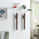 GobekUsa Handmade Nordic Wooden Wall Vase for Plants
