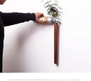 GobekUsa Handmade Nordic Wooden Wall Vase for Plants