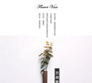 GobekUsa Handmade Nordic Wooden Wall Vase for Plants