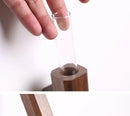 GobekUsa Handmade Nordic Wooden Wall Vase for Plants
