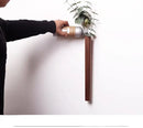 GobekUsa Handmade Nordic Wooden Wall Vase for Plants