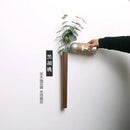 GobekUsa Handmade Nordic Wooden Wall Vase for Plants