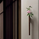 GobekUsa Handmade Nordic Wooden Wall Vase for Plants