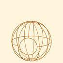 Handwoven grass bird cage hut with heart entrance for garden by Decorbites