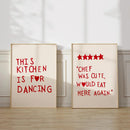 GobekUsa Heart Quote Kitchen Wall Art Painting