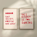 GobekUsa Heart Quote Kitchen Wall Art Painting