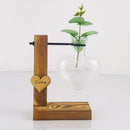 GobekUsa Heart Shape Hydroponic Glass Vase - Home Decor