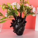 GobekUsa Heart Shape Resin Vase - 4 Colors